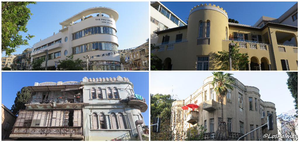 Ejemplos de Bauhaus en Tel Aviv