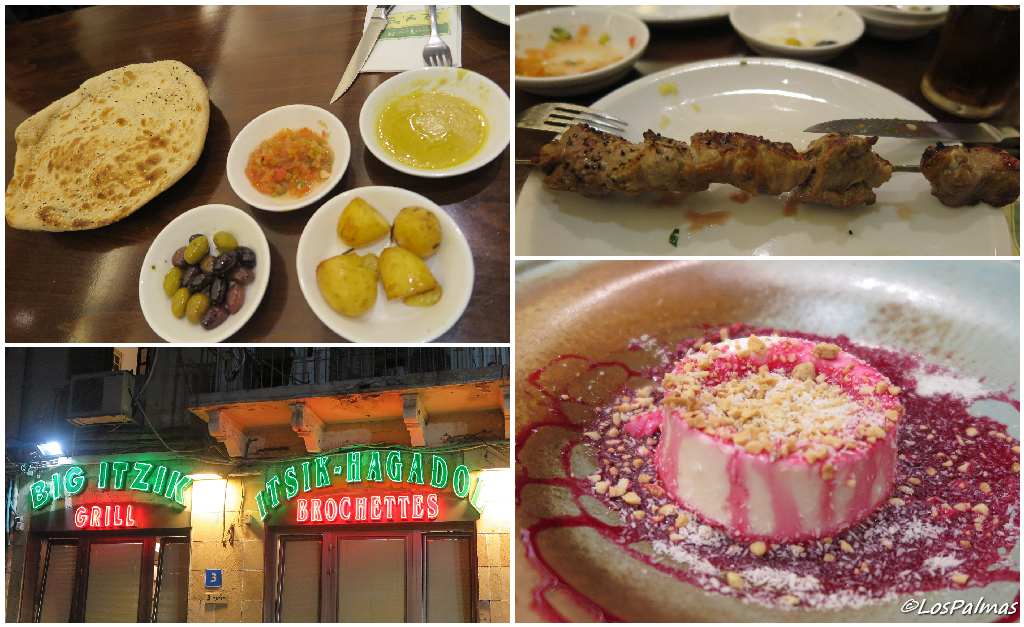 Comer y beber en Tel Aviv. Carne