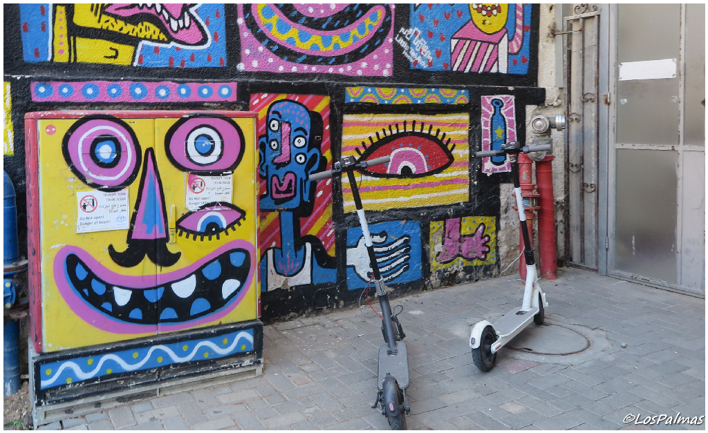 Grafitis en Tel Aviv Street Art