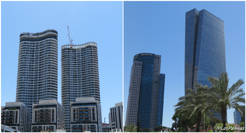 Rascacielos arquitectura en Tel Aviv