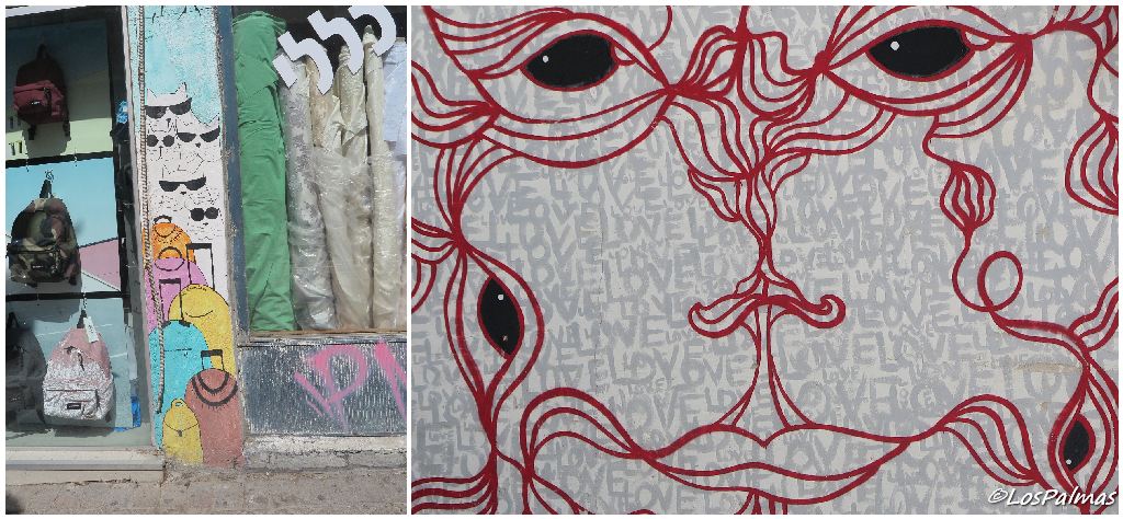Grafitis en Tel Aviv Street Art