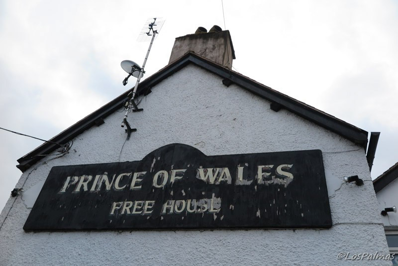 Pub Prince of Wales, en la fracción de Cynwyd. Wales Gales Galles