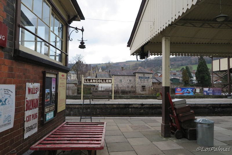 Estación de Llangonen Wales Gales Galles