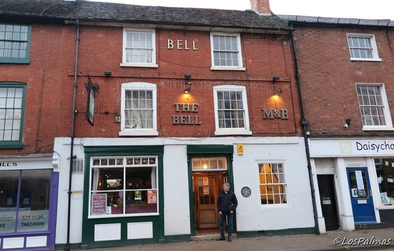 Pub the Bell en Worcester Inglaterra