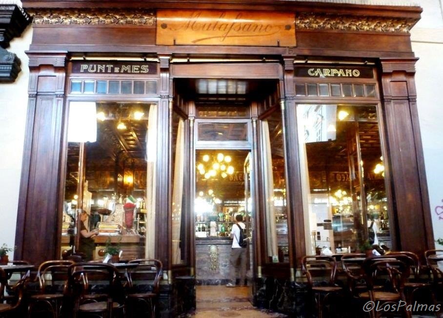 Cafés históricos de la ciudad de Turín - Mulassano - Torino