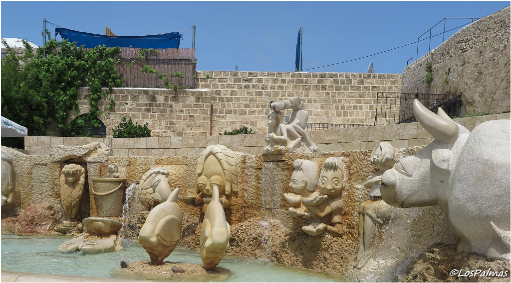 Jaffa fuente del ZOdiaco Israel