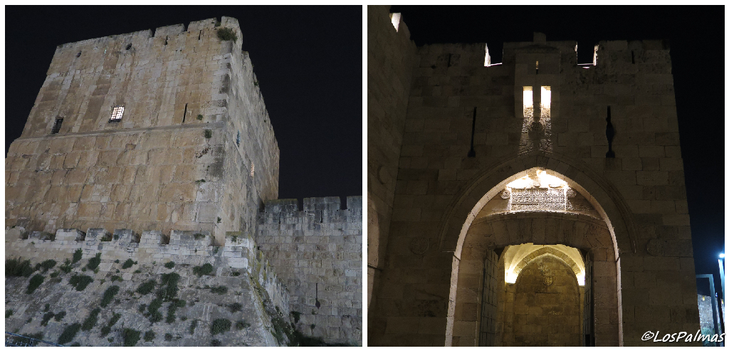 jerusalén - gerusalemme - jerusalem - torre de david y jaffa