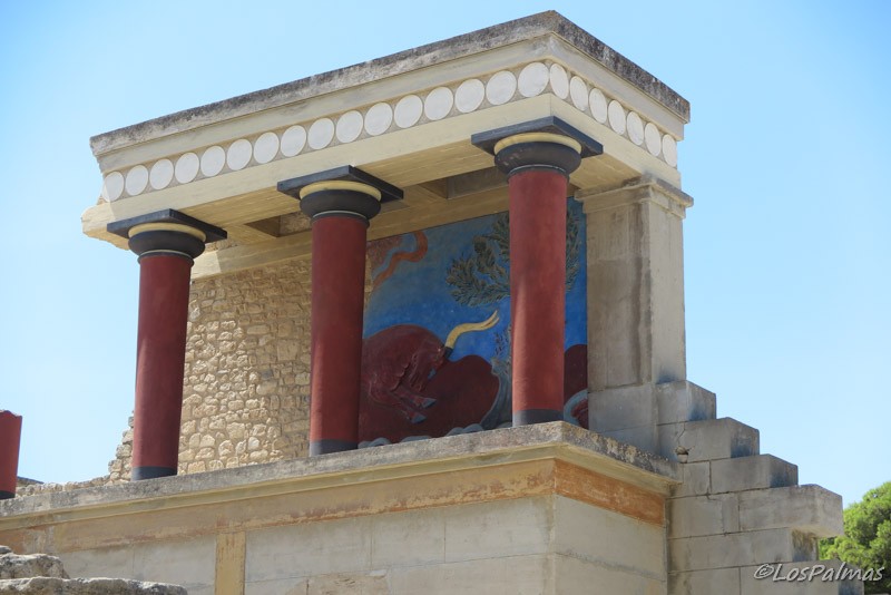 Creta - Crete - Palacio de Knossos - El toro