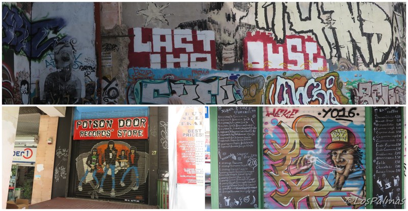 Grafitis en Exarchia en Atenas - Atene - Athens