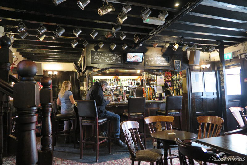 Pub the Crown Inn en Corwen Wales Gales Galles