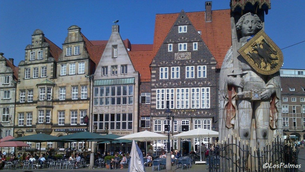 Markplatz y Roland, patrimonio Unesco